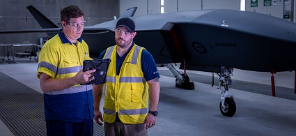 People working on MQ-28