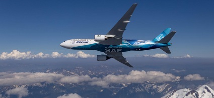 Boeing’s ecoDemonstrator flies on the highest available blend of SAF