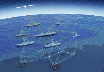 Boeing Defence Australian Maritime Warfighter Network illustration 