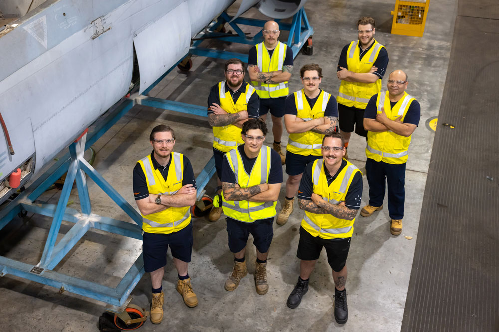 Boeing Defence Australia has welcomed eight new aerospace apprentices
