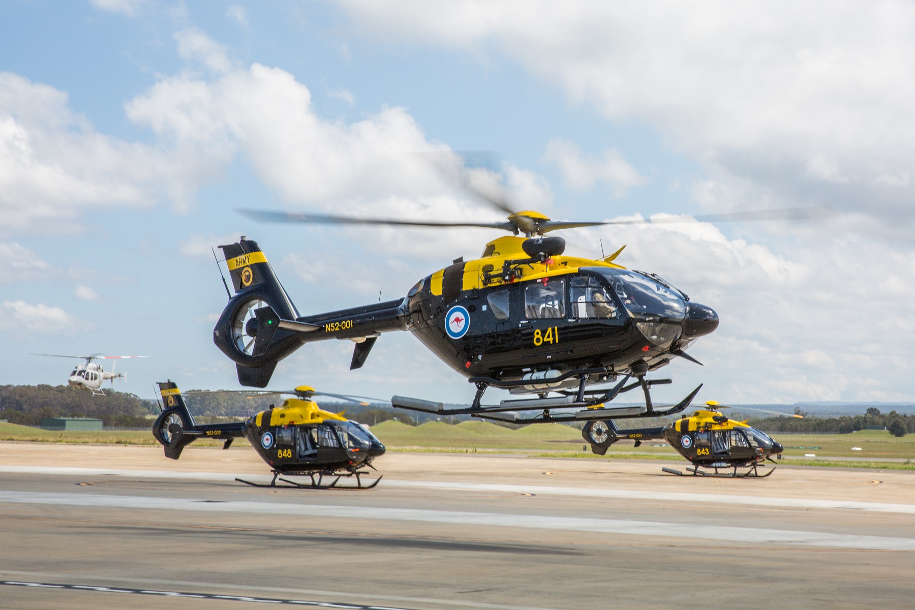 Airbus EC135 T2+.